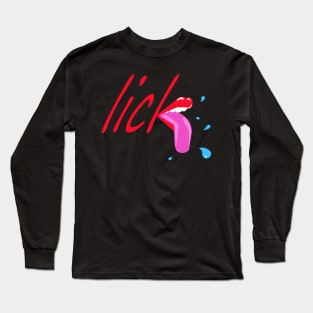 LICK #1 Long Sleeve T-Shirt